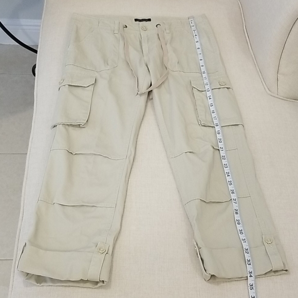 Tommy Hilfiger tan cropped pants - Picture 4 of 6